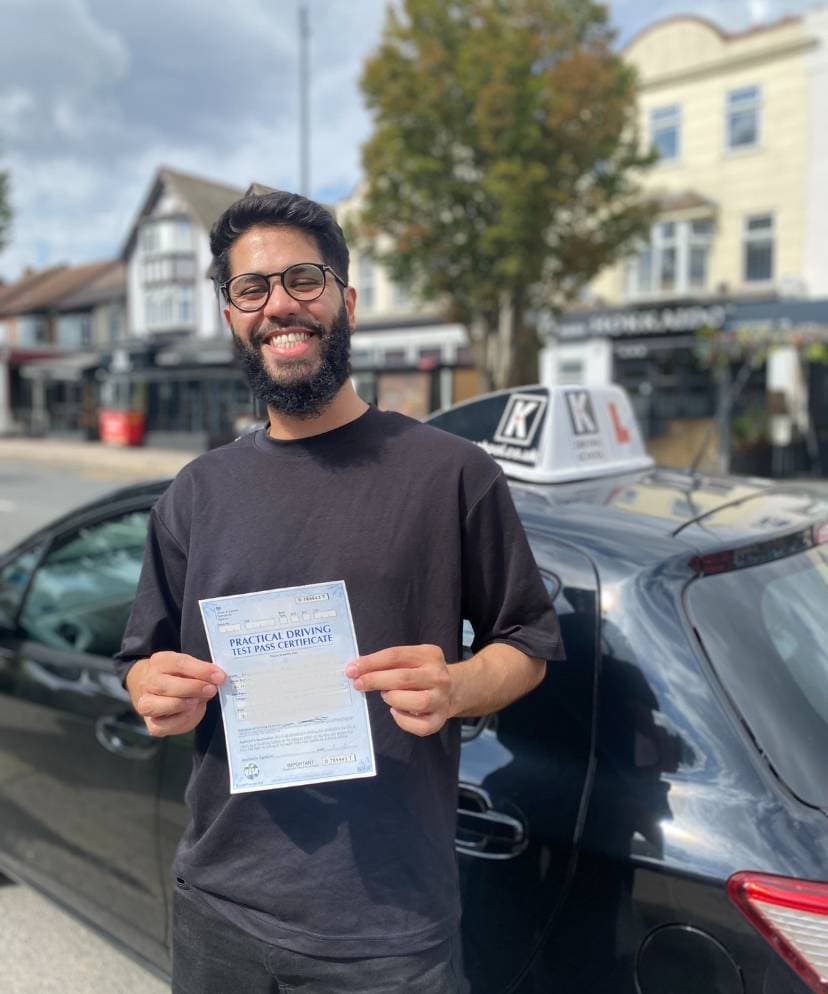 K Driving School learner success 13