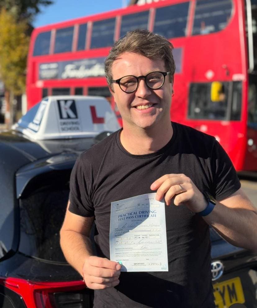 K Driving School learner success 18