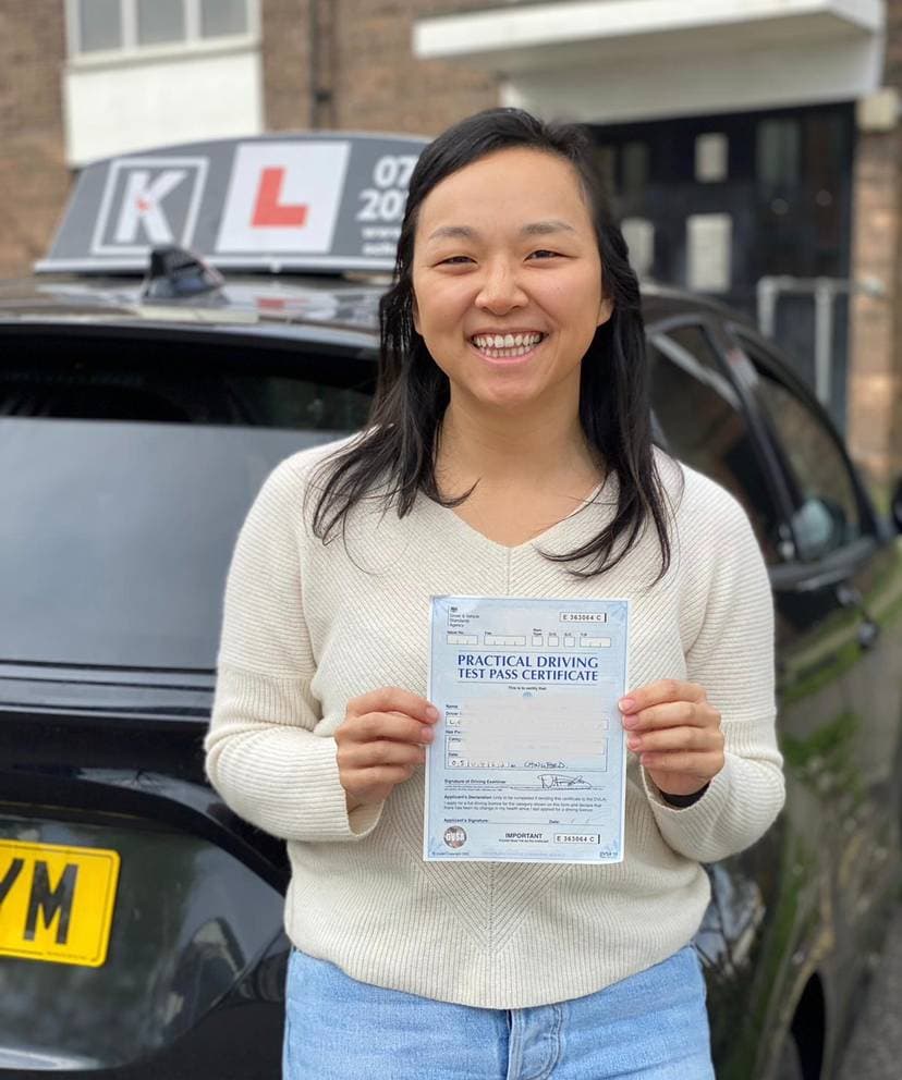 K Driving School learner success 21