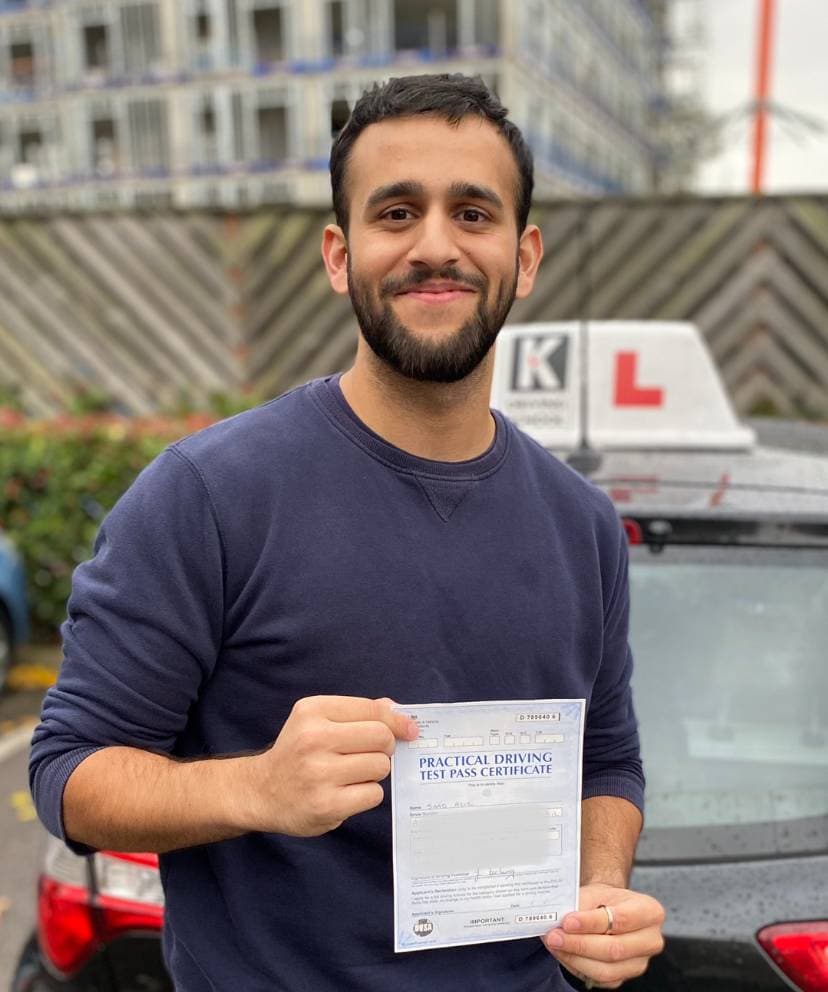 K Driving School learner success 22