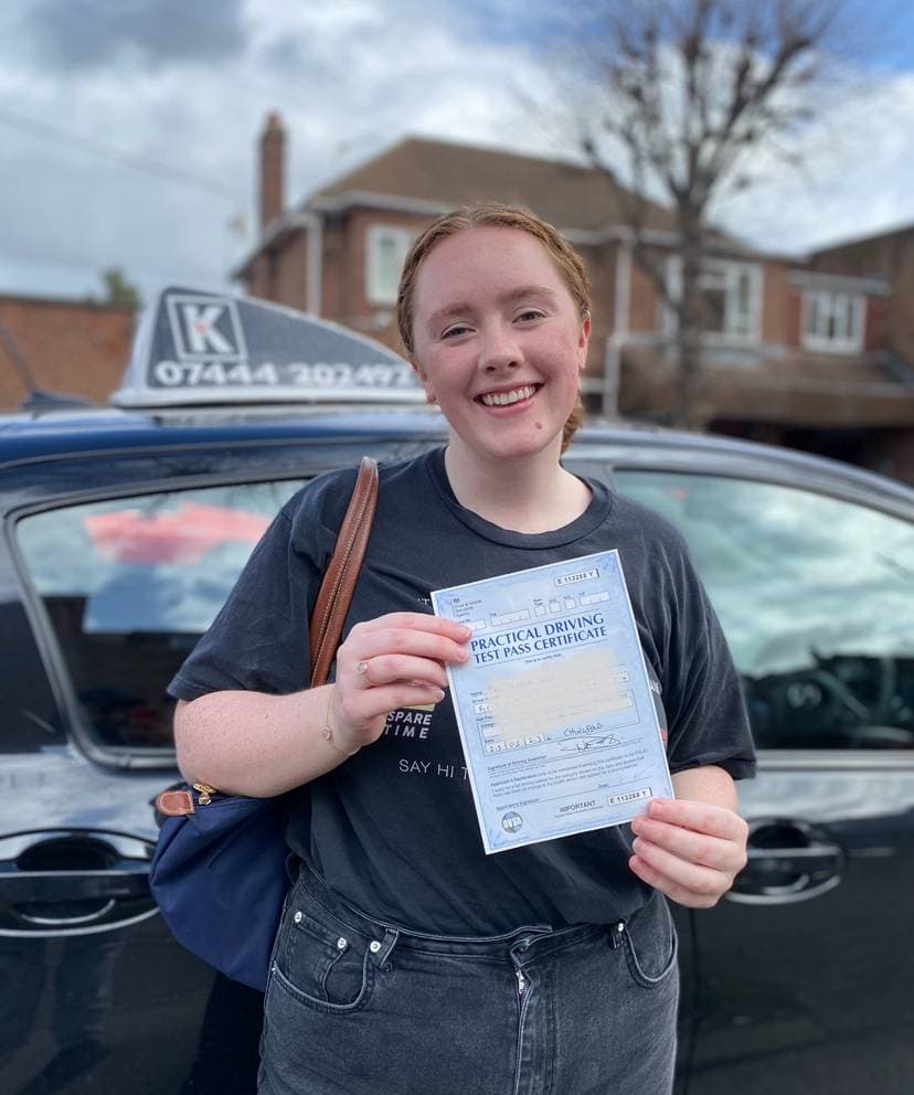 K Driving School learner success 23